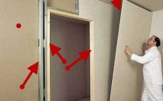Правила монтажа перегородок из гипсокартона