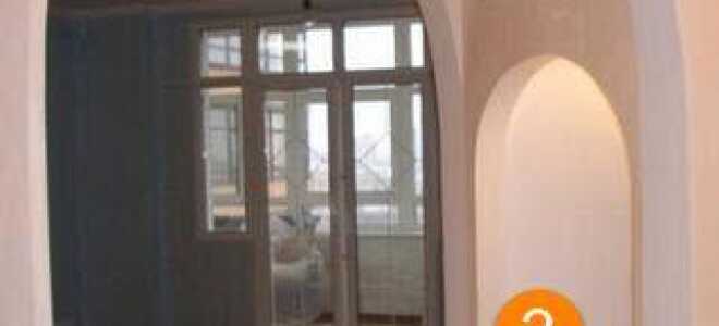 Арка из гипсокартона, три варианта конструкций