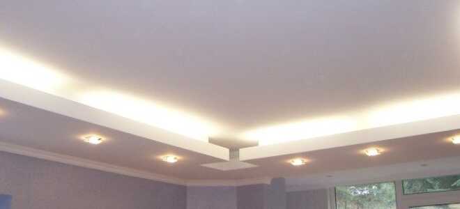 Потолок из гипсокартона своими руками в квартире: видео-инструкция по монтажу своими руками, фото