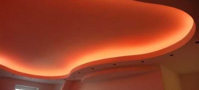 Оформление потолков из гипсокартона своими руками — фото, видео-инструкция